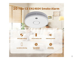 Wireless Interlinked Photoelectric Fire Alarm