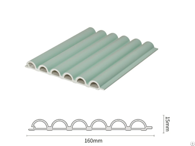 Wpc Half Round Fluted Panel 150x15mm