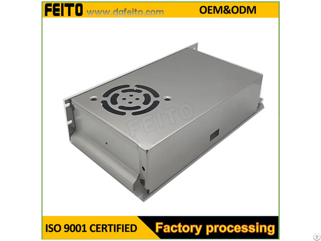 Custom Sheet Metal Enclosure For Power Supply Led Light Shell Alloy Aluminum Case Cover