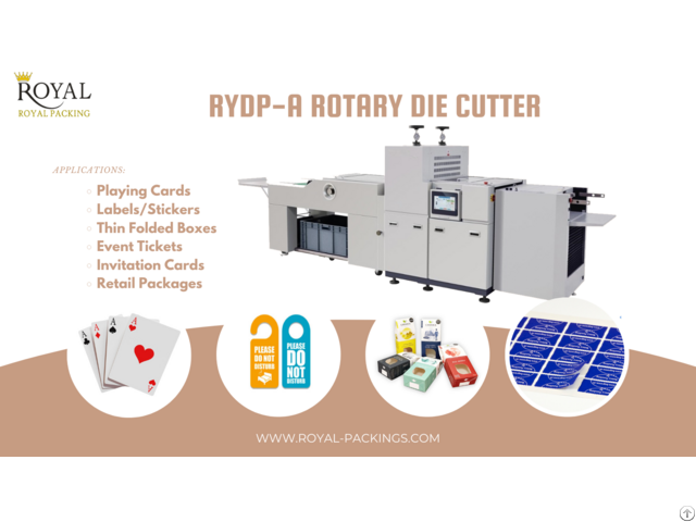 Automatic Card Rotary Die Cutting Machine