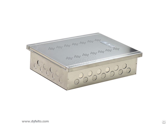 Oem Odm Custom Made Wall Mounted Sheet Metal Bending Enclosure Aluminum Control Box Manufacturing