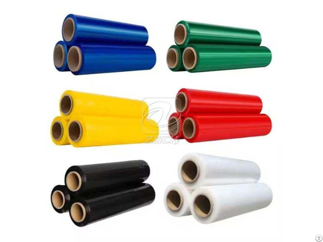Color Coded Pe Stretch Film For Cargo Identification And Pallet Wrapping