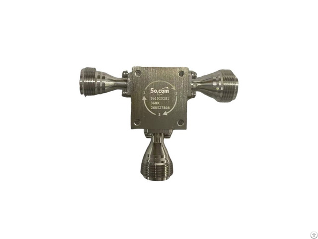 Full Bandwidth 3 0 To 6 0ghz Rf Ferrite Coaxial Circulator For Base Station And Radar