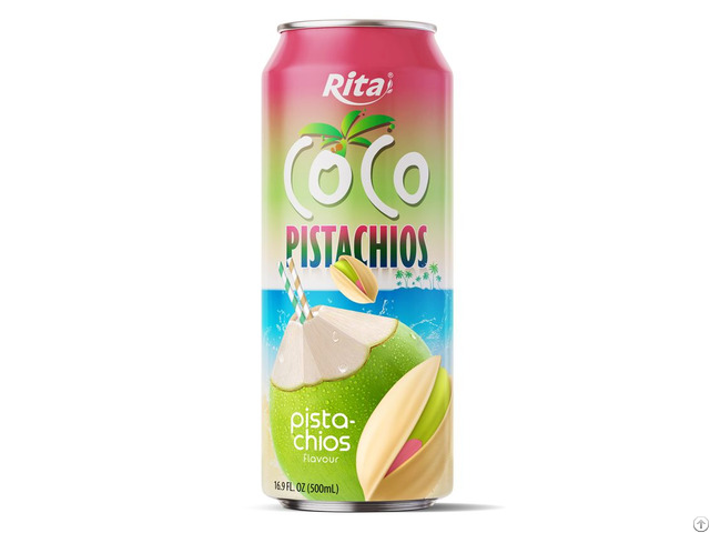 Natural Coconut Water Pistachio Drink 500ml