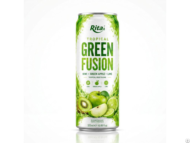 Green Fusion Tropical Fruit Blend Drink