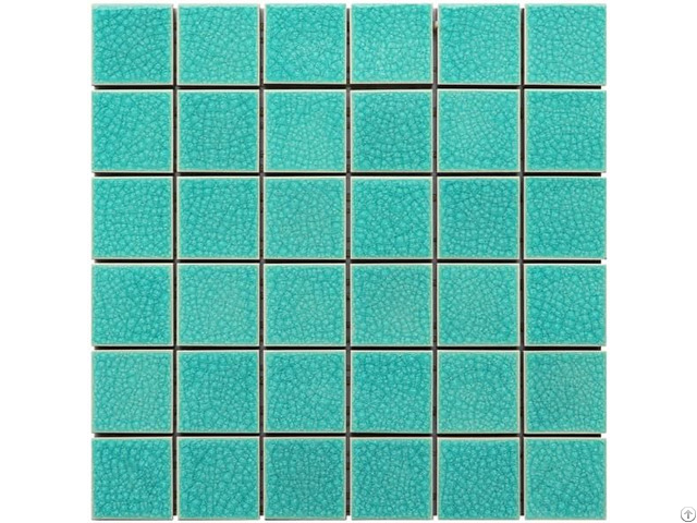 Ice Crack Porcelain Tile Swimming Pool Design