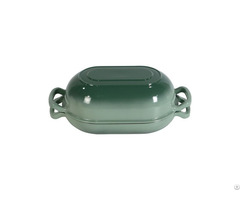 Private Label 2 In 1 Enameled Cast Iron Sourdough Bread Oven