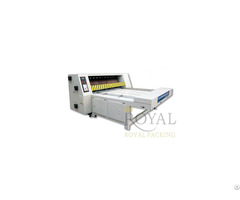 Semi Auto Model Rotary Die Cutting Machine