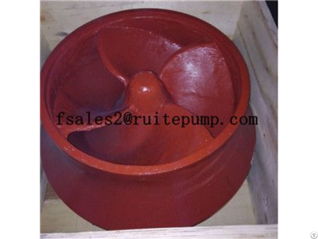 Chemical Centrifugal Slurry Pumps Parts Impeller