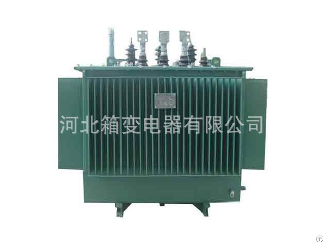 Power Transformer S13 M Oil Type Transformers