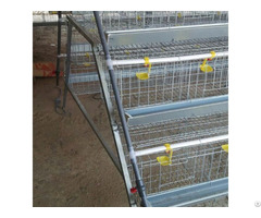 Hot Sale Layer Battery Chicken Breeding Cage With Plastic Feeders