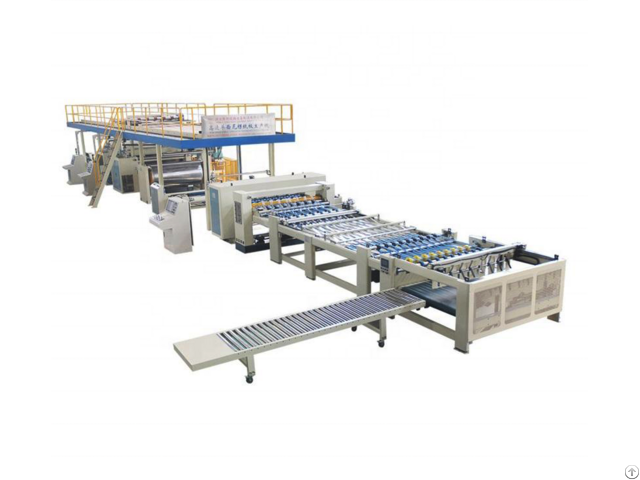 Igh Speed Mjf1200 120 3 Layer Corrugated Paperboard Production Line