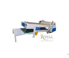 Mjsd 4 2500 Plc Single Face Paperboard Cutter And Automatic Stacker