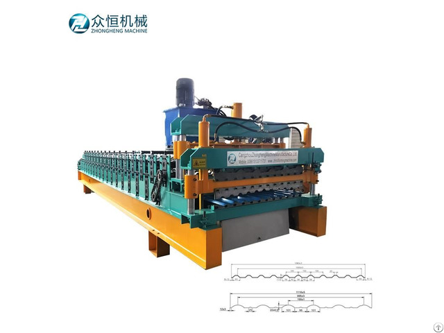 Automatic Double Layer Roll Forming Machine