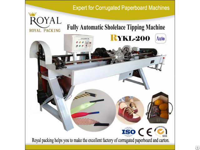 Rykl Fully Automatic Shoelace Tipping Machine