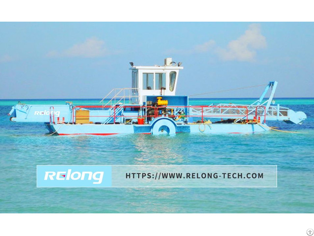 Swamp And Lake Cleaning Machine Amphibious Vegetation Removal Equipment