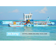 Swamp And Lake Cleaning Machine Amphibious Vegetation Removal Equipment