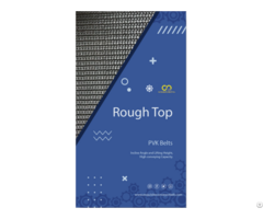 Rough Top Black Pvk Conveyor Belt