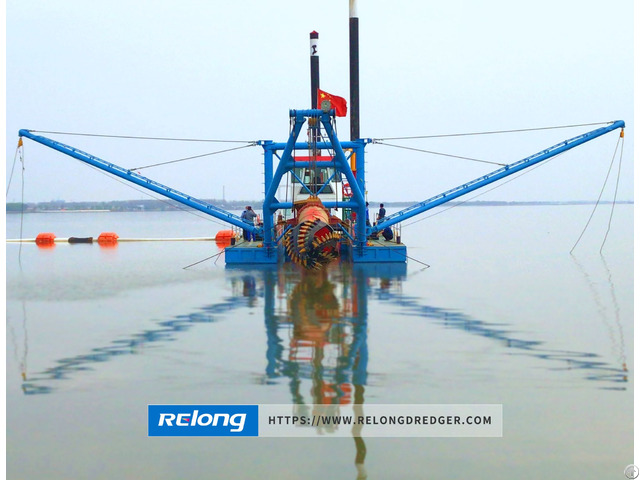 Cutter Suction Dredger Csd250 For Sand Mining 500m³ H Diesel Engine 8m Dredging Depth