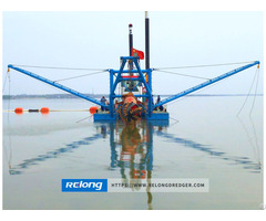 Cutter Suction Dredger Csd250 For Sand Mining 500m³ H Diesel Engine 8m Dredging Depth