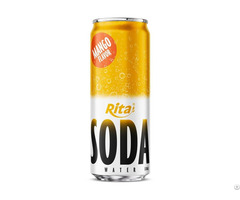Premium Sparkling Mango Soda Water