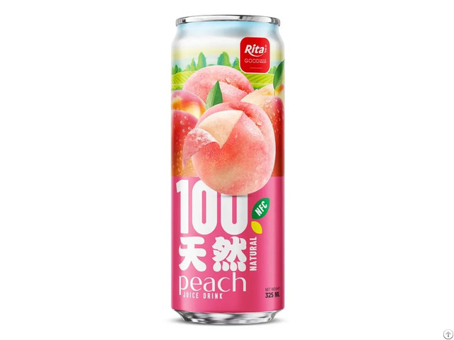 Natural Peach Juice Drink
