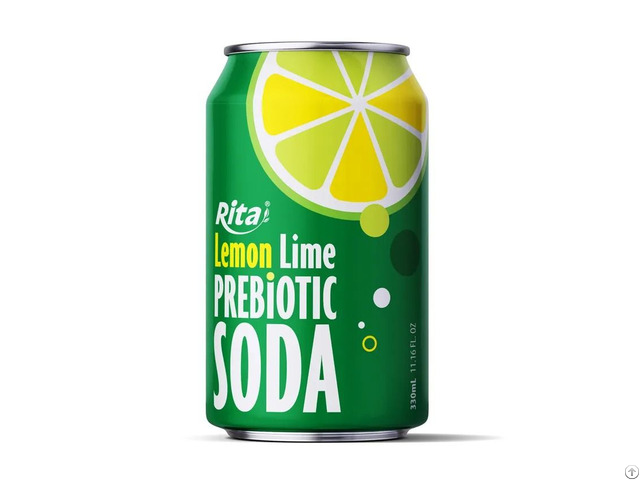 Lemon Lime Prebiotic Soda