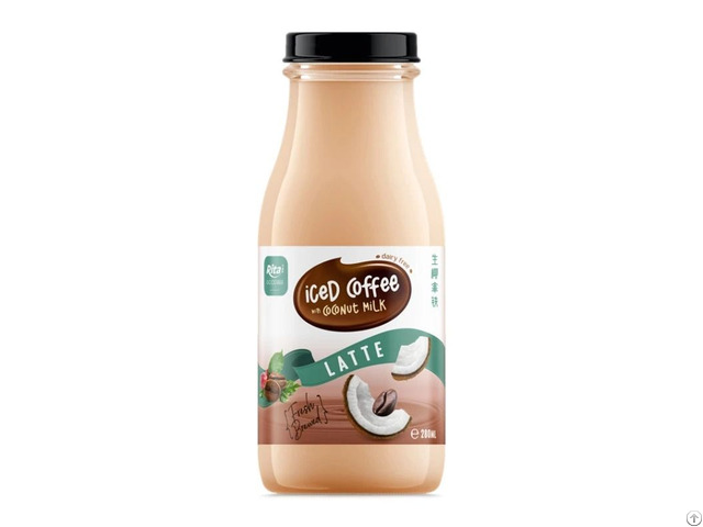 With Coconut Milk Latte Iced Coffee