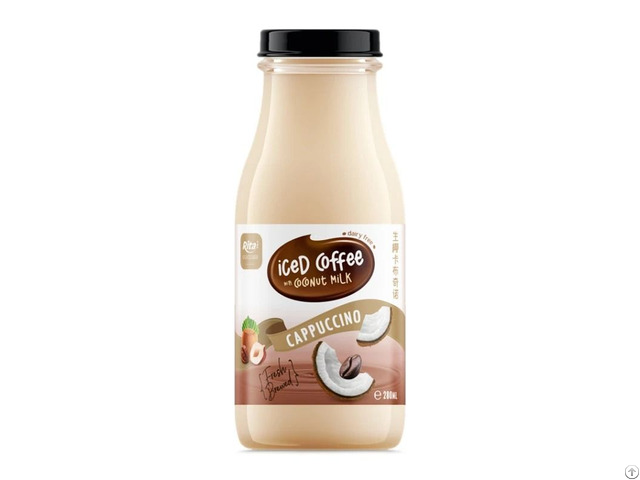 With Coconut Milk Cappuccino Iced Coffee