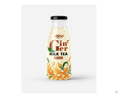 Ginger Milk Tea Glass Bottle