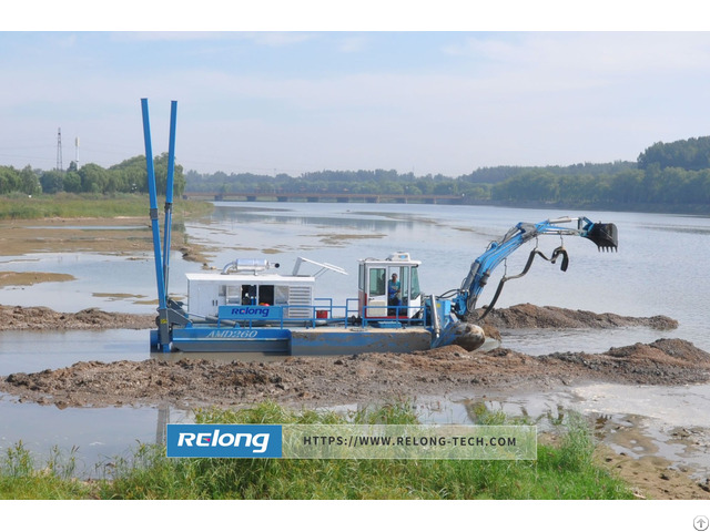Customized For Both Multipurpose Amphibious Dredger