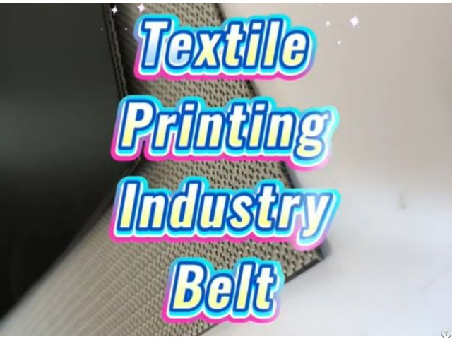 Belt For Textile Printing Industry
