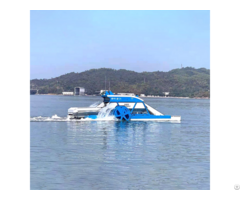 Unmanned Aquatic Cleaning Boat Remote Controlled Water Surface Solution