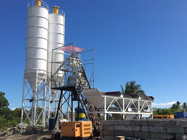 Stationary Concrete Batching Plant