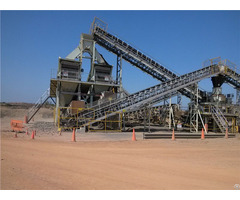 Stationary Stone Crushing Plant