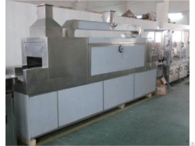 Washing And Drying Machine For Galss Tubes