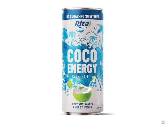 Rita Coco Energy Carbonated Coconut Water Drink 250ml