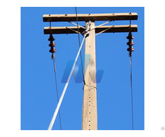 Guy Wire Used For The Power Pole