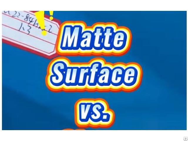 Pvc Conveyor Belts Matte Vs Glossy