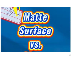 Pvc Conveyor Belts Matte Vs Glossy