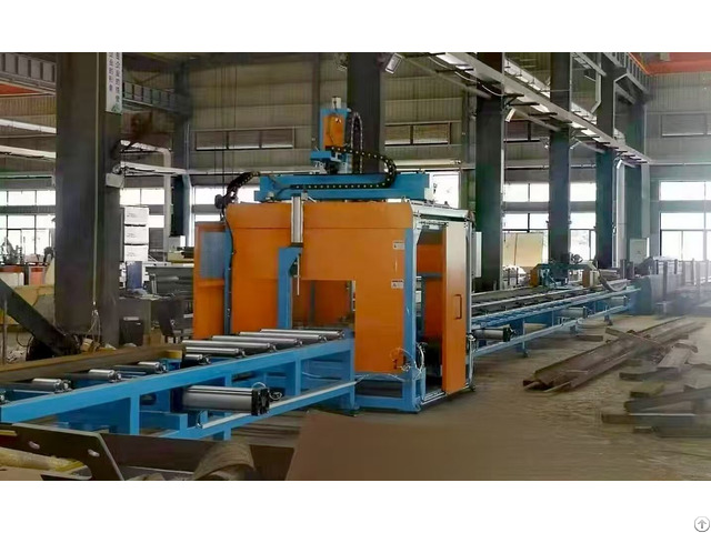 Affordable H Beam Cnc Plasma And Gas Cutting Machine For Steel Structure