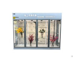 Multi Door Vertical Flower Display Cooler