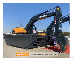 Relong Amphibious Excavator For River Swamp Wetland And Canal Maintenance