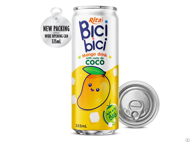 Rita Bici Mango Drink With Nata De Coco 325ml