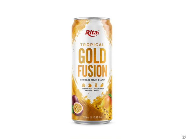 Golden Tropical Fusion Juice Drink 325ml Can
