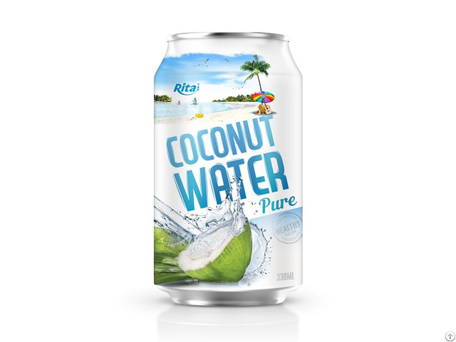 Premium Natural Coconut Water Drink 330ml Can