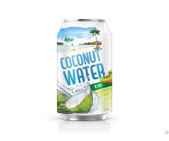 Fresh Coconut Water With Kiwi Flavor 330ml Can