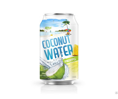 Tropical Coconut Water With Pineapple 330ml Can