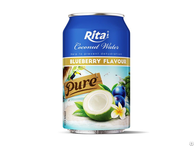 Fresh Coconut Water With Kumquat Flavor 330ml Can
