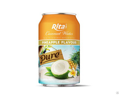 Coconut Water With Pineapple Flavor 330ml Can